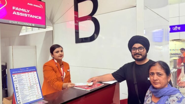 Air India provides devoted ‘Circle of relatives Help’ check-in counters at Delhi Airport