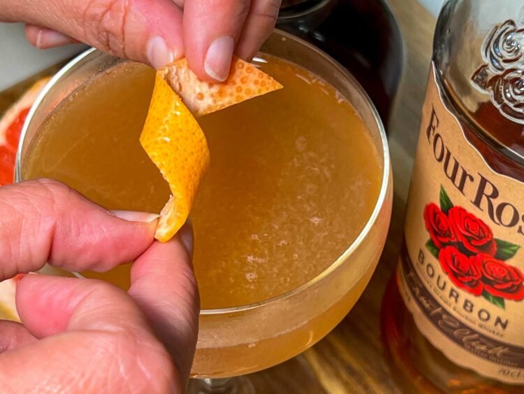 A Candy and Bitter Bourbon Bombshell