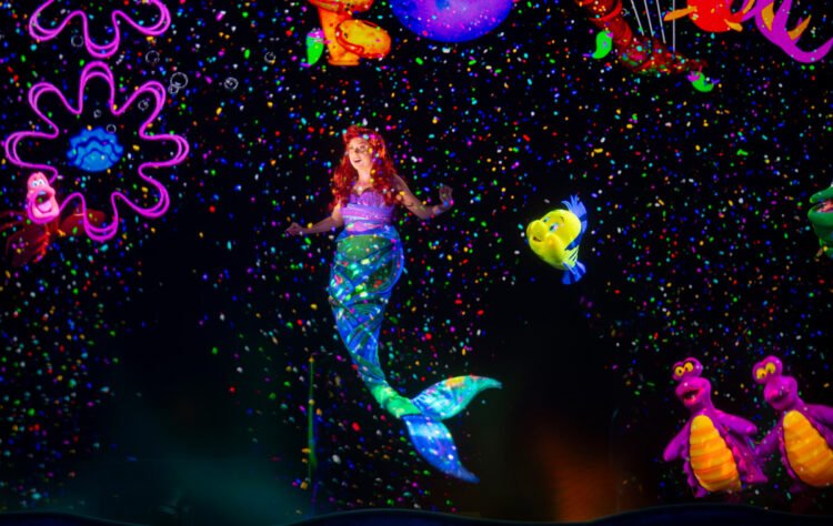 Footage & Video Sneak Peek: New Little Mermaid Musical Journey Appeal at Disney International!