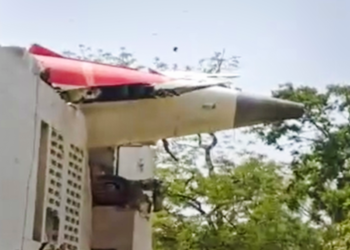Air India flight crashes close to the Ahmedabad airport