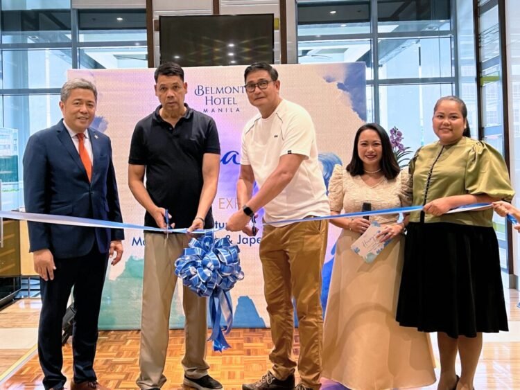 Artists Manny Cabrera and Japeth Aguilar within the highlight at Belmont Lodge Manila