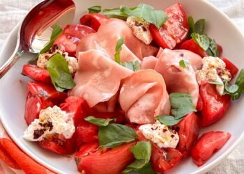 Ramped Up Tomato Salad – A Style of Italy at House