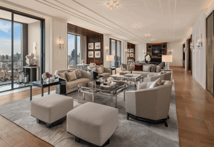 The Ritz-Carlton Suite formally opens at The Ritz-Carlton, Bangkok
