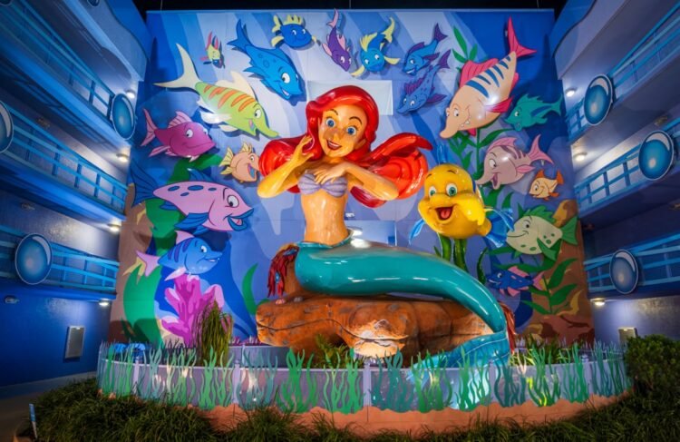 We Had been Too Harsh on Disney International’s Little Mermaid Rooms. They have Gotten A Lot Higher.