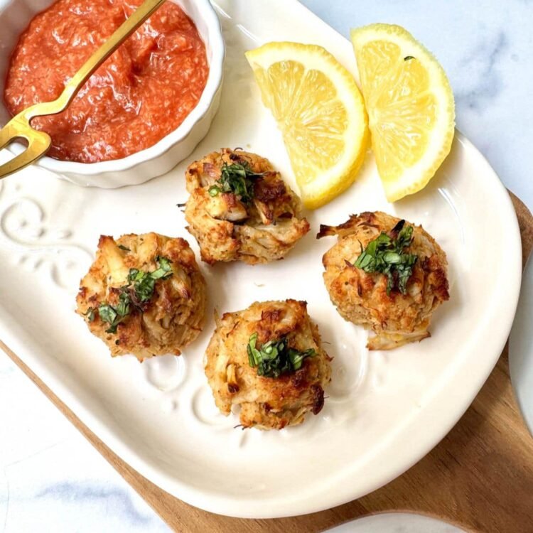 Simple Baked Crab Balls Recipe