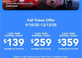 New Disney PIN Code Bargain on Disneyland Tickets for Halloween & Christmas 2025!