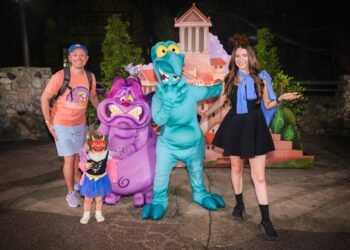 We Did The entirety at Oogie Boogie Bash Halloween Celebration in One Evening.