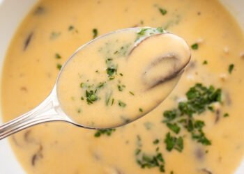 Julia Kid’s Cream of Mushroom Soup