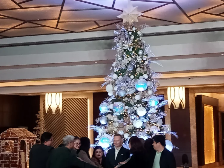 Quest Plus Convention Heart, Manila offers again at its first-ever tree-lighting rite