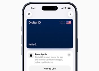 Apple launches virtual ID function the usage of US passport data