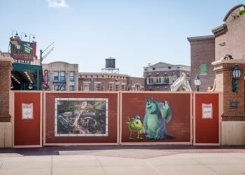 Monsters, Inc. Doorways Coaster Development & Muppets Demolition Continues at Disney’s Hollywood Studios