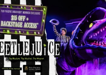 Pan Pacific Lodges Workforce named reputable hospitality spouse for Singapore run of Beetlejuice: The Musical