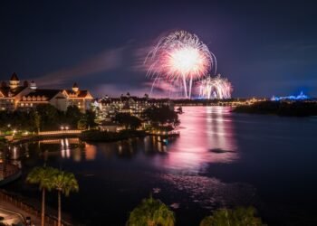 My New Favourite “Unfastened” Fireworks Lodge View at Disney Global