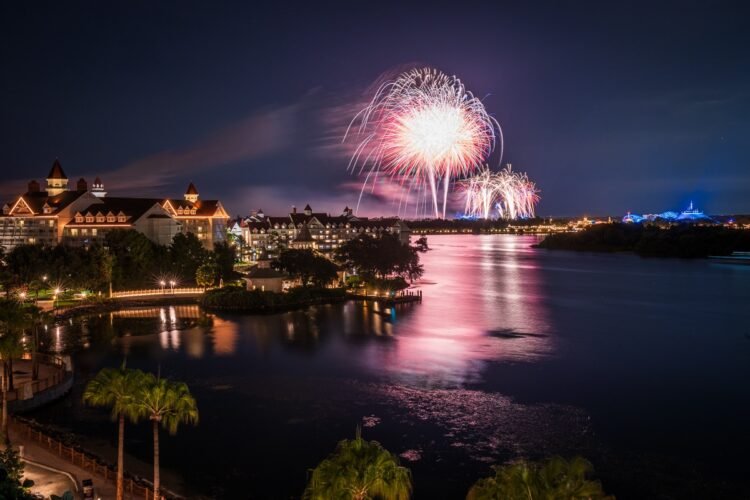 My New Favourite “Unfastened” Fireworks Lodge View at Disney Global