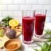 Upward push and Shine Fruit and Vegetable Juice Recipe