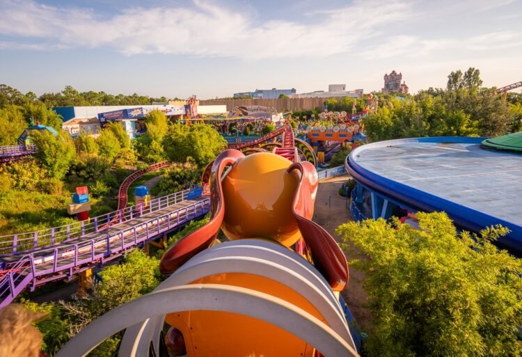 Pizza Planet Spring Roll Snack Spot Now Open in Toy Tale Land at Disney Global