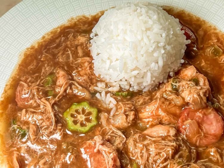 Hen and Sausage Gumbo Recipe