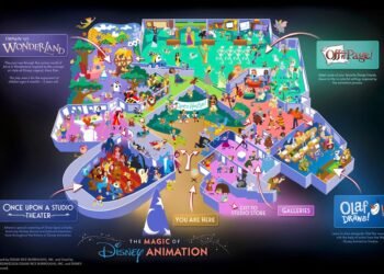 New Map for Magic of Disney Animation, Main points & Opening Goal