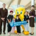 Warner Bros. and Etihad pride households at Abu Dhabi airport
