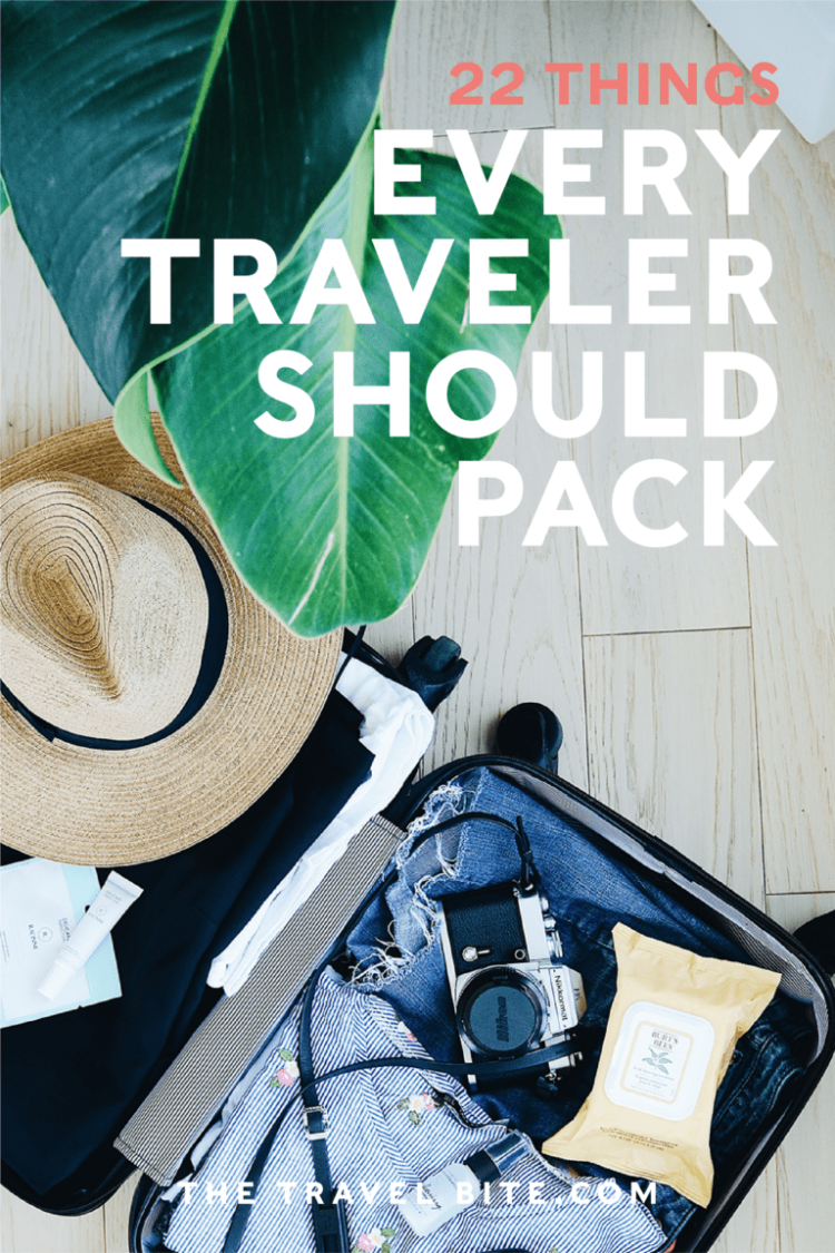 24 Go back and forth Necessities You Must Pack For Your Subsequent Shuttle