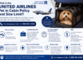 What Is the United Airways Puppy in Cabin Coverage and Dimension Prohibit?