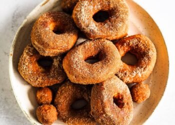 Simple Apple Cider Air Fryer Donuts – The Trip Chew