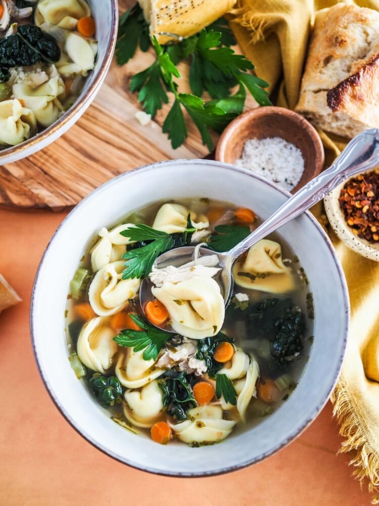 Hen Tortellini Soup – The Go back and forth Chew