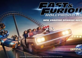 Common After all Publicizes Reliable Opening Date for Speedy & Livid: Hollywood Go with the flow Curler Coaster