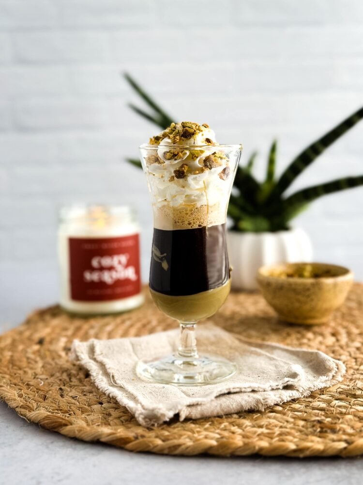 Pistachio Macchiato – The Go back and forth Chew